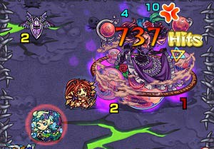 モンスト攻略ヒット数とラックとアイテム出現率調査_700hits