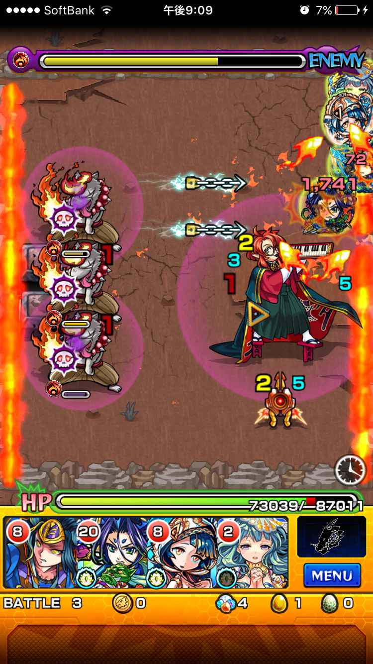 22バトル_滝廉太郎降臨クエストギミック攻略_compressed